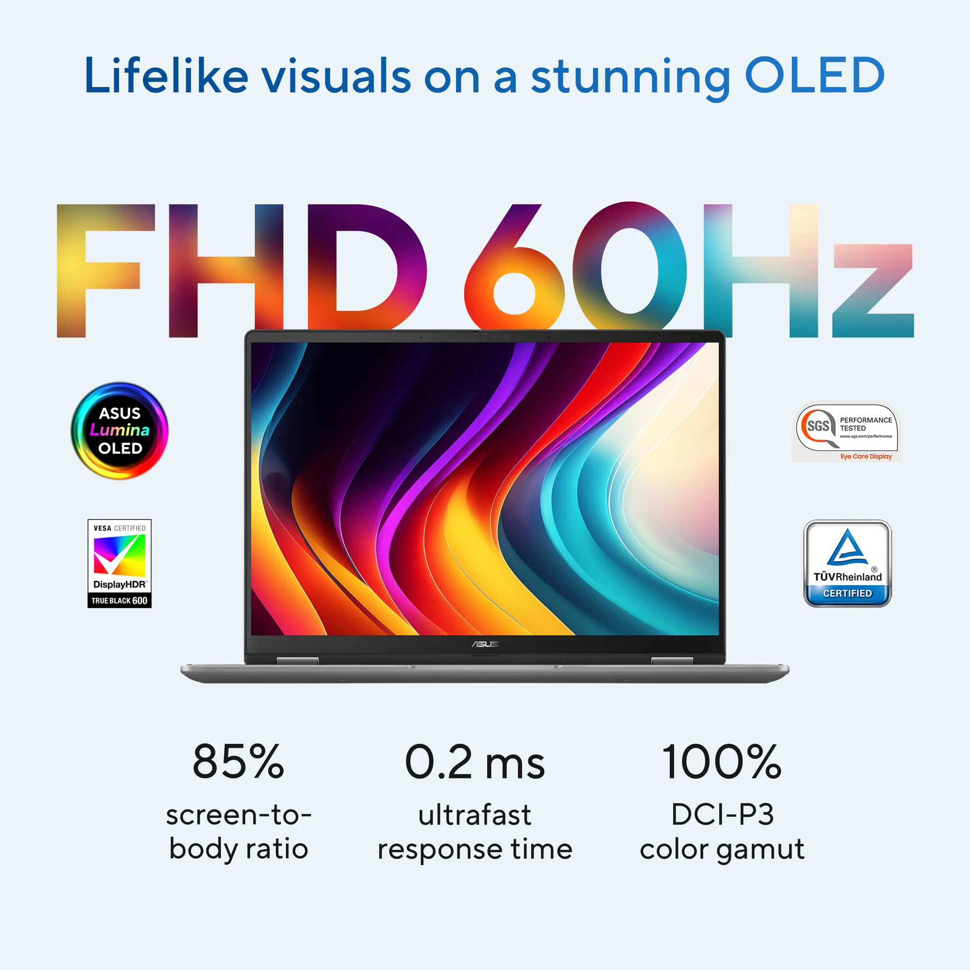 ASUS Vivobook 14 Flip OLED TP3407SA-QL024WS - Image 3