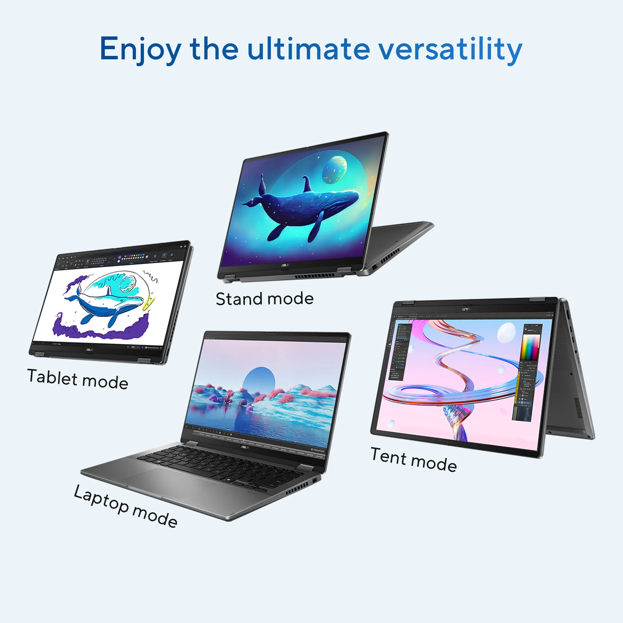 ASUS Vivobook 14 Flip OLED TP3407SA-QL024WS - Image 4