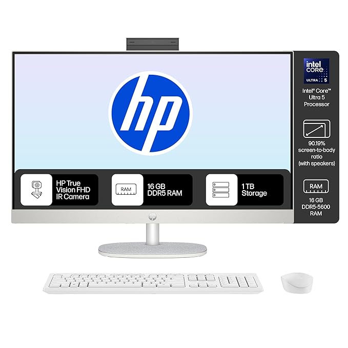 HP 68.6 cm (27) All-in-One Desktop PC 27-cr1027in